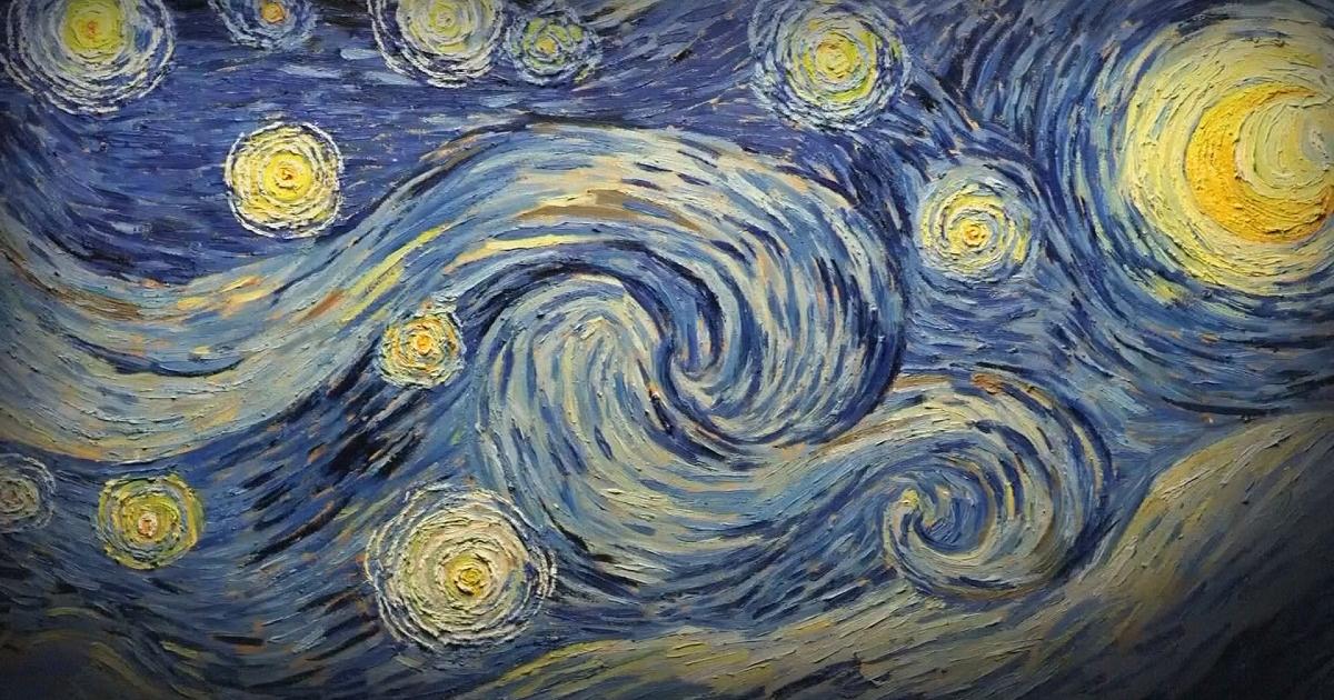 Interactive Van Gogh’s – Starry Night’s on iPad